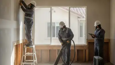 Water damage restoration team serving Simi Valley, CA with professional cleanup and repair services